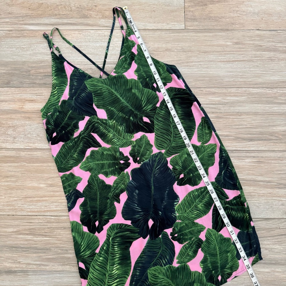 Topshop Palm Print Slipdress - Picture 13 of 14